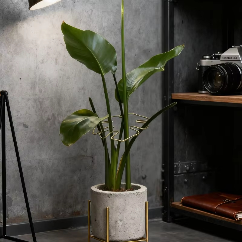 10/1pc Adjustable Metal Plant  - Variegated Monstera Node ulasan dan harga