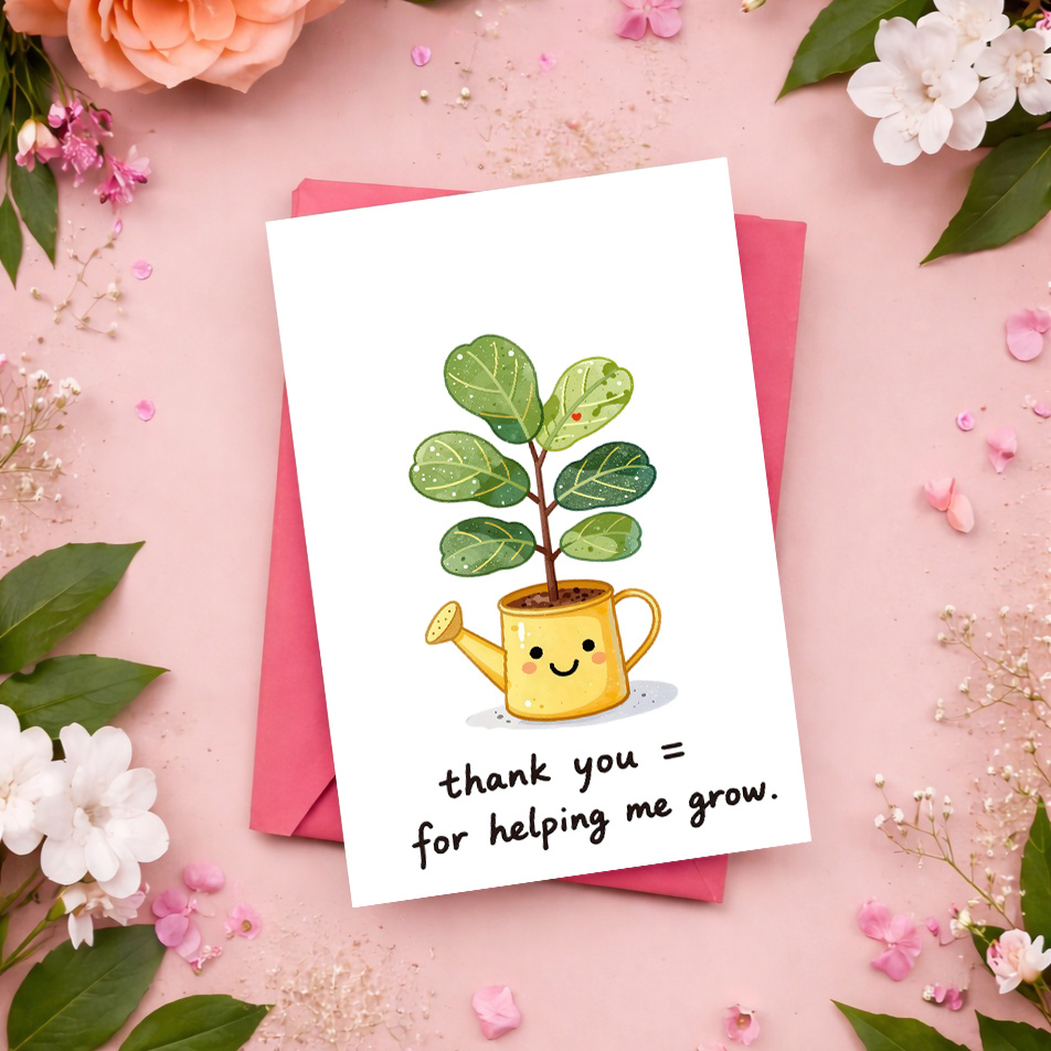 1 Sweet and Warm Thank-you Car - The Plant Parent ulasan dan harga