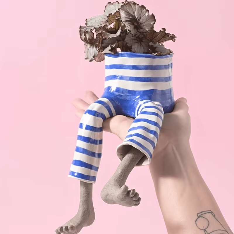 Whimsical Resin Leggy Planter  - The Plant Parent ulasan dan harga