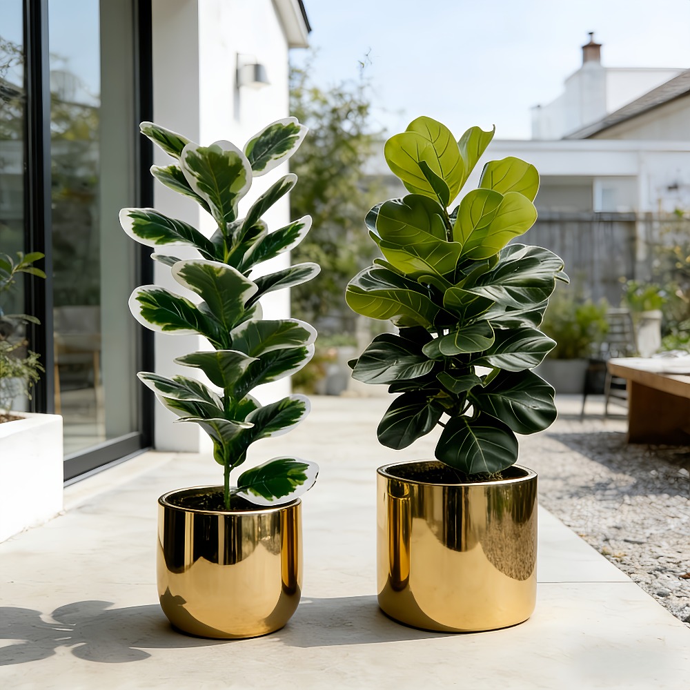 Outdoor Artificial Banyan Tree - Fiddle Leaf Fig ulasan dan harga