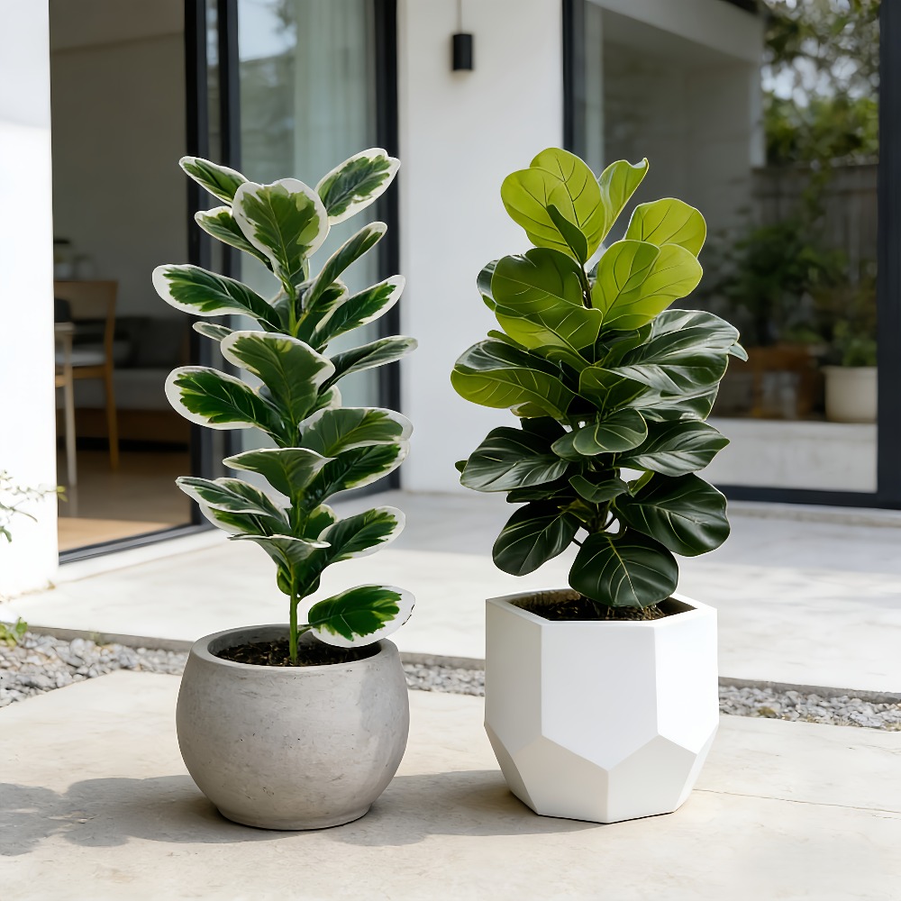 Outdoor Artificial Banyan Tree - Fiddle Leaf Fig ulasan dan harga