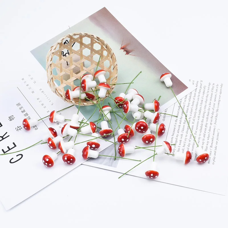 10/30/50 Pieces PE Mushroom Ar - Plant Parent Gifts ulasan dan harga