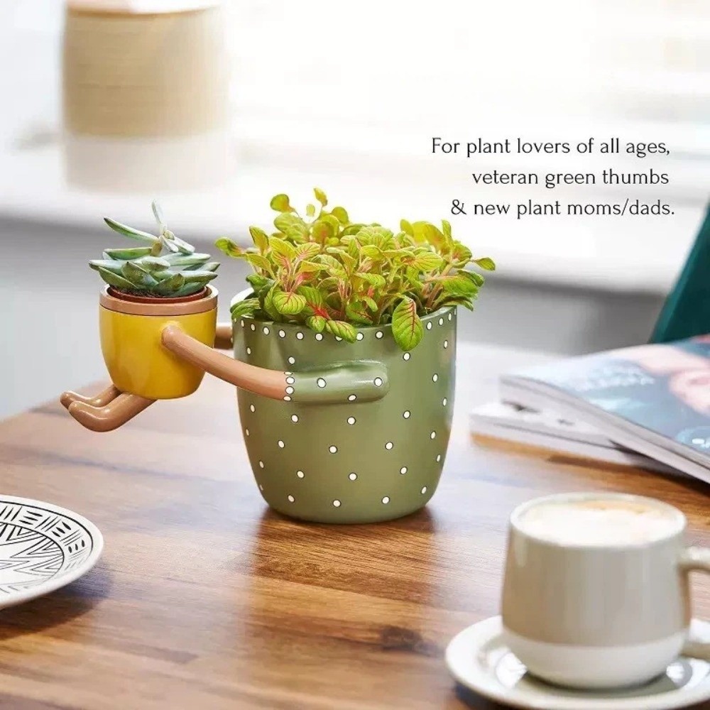 Resin Parent-child Flowerpot w - The Plant Parent ulasan dan harga