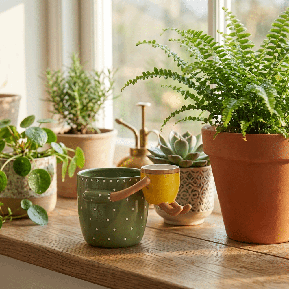 Resin Parent-child Flowerpot w - The Plant Parent ulasan dan harga