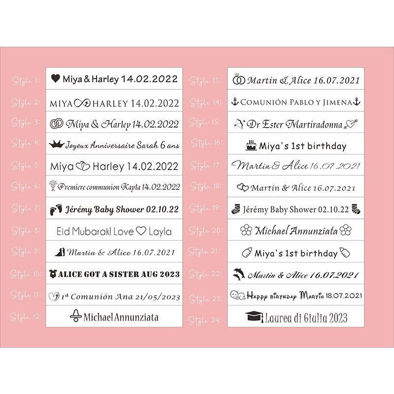 100pcs Personalized Colored Wo - Plant Parent Gifts ulasan dan harga